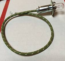 Harley 12Volt Speedometer Light Socket 48 to 84 Panhead Cloth Wrapped 71151-48