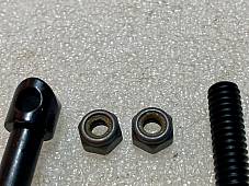 Harley 1929-52 DL RL WL Single 45 Battery Box Studs Parkerized 4411-41 66385-41