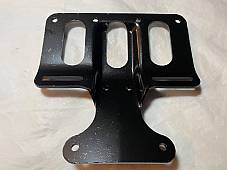 Harley WLA Black Out Tail Lamp & Tag Bracket Black 1942-45 #5075-41M USA