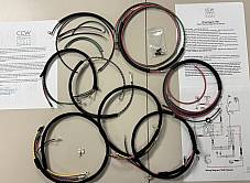 Harley WL Premium 1948-52 Wiring Harness Cotton Looms Correct Terminals USA