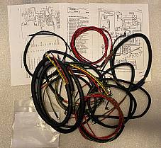Harley 70321-58 Complete Panhead Duo-Glide 1958 Wiring Harness USA