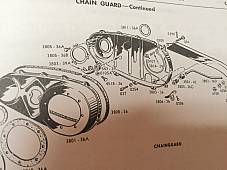 Harley Knucklehead Panhead UL Inner Primary Bolt & Spring Kit 36-64 OEM# 3814-36