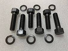 Harley Knucklehead 1936-42 Plain Head Rocker Box Mount Bolts OEM# 071, 073