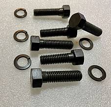 Harley Knucklehead 1936-42 Plain Head Rocker Box Mount Bolts OEM# 071, 073