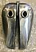 Harley WR Daytona 5 Gal Gas Fuel Tank Set Fit 3752 WL Frames WRTT WLDR WL