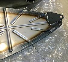 Harley WR Daytona 5 Gal Gas Fuel Tank Set Fit 37-52 WL Frames WRTT WLDR WL