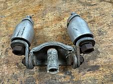 Harley 45740-51A 1953-62 165 ST BT BTU Lightweight Hummer Rubber Mount Risers