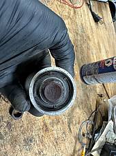 Harley 45740-51A 1953-62 165 ST BT BTU Lightweight Hummer Rubber Mount Risers