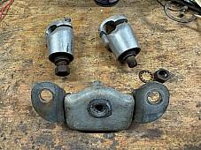 Harley 45740-51A 1953-62 165 ST BT BTU Lightweight Hummer Rubber Mount Risers