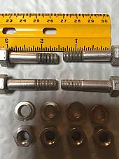 Harley Sportster K-Model Luggage Rack Mounting Bolts Cad 1954-1969 CP-1038