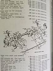 Harley Parts Manual Catalog Book 1940 to 1950 45 Solo Servicar Springer