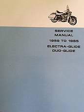 Harley FL FLH Service Manual 58 to 65 Panhead Electra Duo-Glide Wiring Diagrams