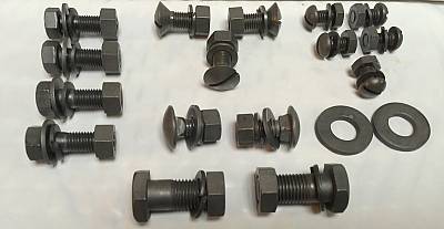 Harley Knucklehead UL Rigid Rear Fender Mounting Hardware Kit 194142 Plain Head