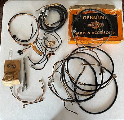 Harley NOS OEM 473642M Complete WLA Wire Harness Kit W/ Radio Suppression