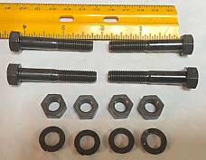 Harley CP-1038 5/16”-24 x 1 13/16 Bolts w/ Nuts & Lock Washers x 4 OEM 4042