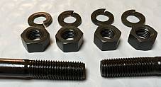 Harley CP-1038 5/16”-24 x 1 13/16 Bolts w/ Nuts & Lock Washers x 4 OEM 4042