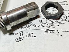 Harley Jockey Rocker Clutch Pedal Repair Stud WL WLA Knucklehead Servi 36-52