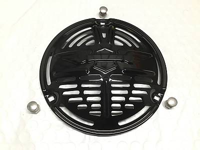 Harley Knucklehead WL Hummer Delco 16 Black Wing Face Horn Grille OEM# 480931