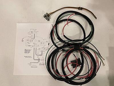 Harley 4850 125 Hummer Wiring Harness Kit 3 Wire Correct Terminals NOS HL Wires