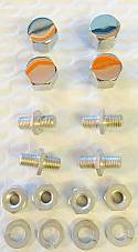 Harley Panhead Luggage Rack Studs & Nut Kit OEM# 53457-52 52-57 Chrome