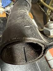 Harley OEM 1035-40M 1942-45 45 WLA WLC Solo Muffler Very Good Used Condition