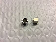 Harley JD VL Nickel Plated Throttle & Spark Coil Cable Nuts 1909-30 OEM 3343-09