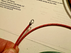 Harley WLC Premium Wire Wiring Harness Correct Soldered Terminals Cotton Loom