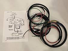 Harley 51-52 125 Hummer Wiring Harness Kit Correct Knife & AMP Terminals