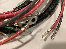 Harley 51-52 125 Hummer Wiring Harness Kit Correct Knife & AMP Terminals