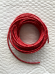 Harley Cloth Covered Red 16 ga Wiring Wire 25 Ft. Knucklehead Panhead