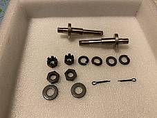 Harley JD Front Stand Mount Kit Nickel 1925-1929 61 & 74 OEM# 2940-25 USA