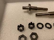 Harley JD Front Stand Mount Kit Nickel 1925-1929 61 & 74 OEM# 2940-25 USA