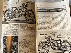 Harley Enthusiast Sept 1951 Model Intro For 1952 Models Panhead WL Servi Hummer