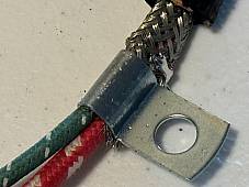Harley 70170-52A Police Radio Generator To Regulator Shielded Cable 1952-57
