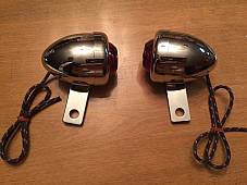 Harley-Davidson GUIDE DH-49 P-H7 Bullet Lights Flathead Knucklehead Panhead