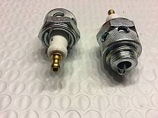 Harley JD VL RL DL Vintage Globe 18mm Air-Cooled Spark Plugs 09-48 Champion