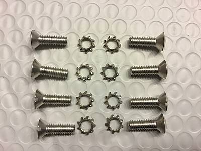 Harley Knucklehead, WL, UL Panhead Lifter Screws & Washers OEM# 2329, 3649 Cad