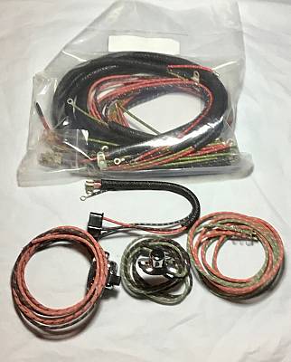 Harley Panhead 195860 Wiring Harness W/ Wired Lamp Harnesses & Switches USA