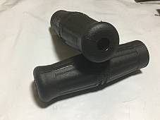 Harley JD VL RL Black Handle Bar Grips Canvas 1909-34 OEM# 3310-09 W/ HD Logo