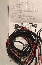 Harley 1930 VL Wiring Harness Kit w/ Wired Switches Dual Headlamp USA