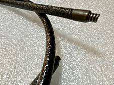 Harley 4143-30 46 EL UL WL Cloth Covered Front Brake Coil Cable 1942-45 Euro