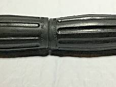 Harley VL Knucklehead WLA Black Canvas Back Grips 35-48 OEM# 3310-35 w/ HD Logo