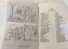 Harley Electra-Glide Wire Wiring Harness Kit 1967-68 W/ Battery & Starter Cables