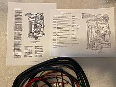 Harley 70321-48 Complete Panhead 1949-53 Wiring Harness USA