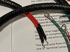 Harley 70320-65 Sportster XLCH Wiring Harness Kit 1967-69 USA Made