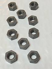 Harley 5/16” Parkerized Nuts & Washers Knucklehead Panhead K WLA UL VL JD Hummer