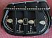 Harley Knucklehead Panhead UL WL King Size Saddlebags White Piping 1178548 Euro