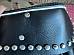 Harley Knucklehead Panhead UL WL King Size Saddlebags White Piping 1178548 Euro
