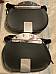 Harley Knucklehead Panhead UL WL King Size Saddlebags White Piping 1178548 Euro