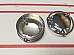 Harley Gas Cap Satellite Style Cap Cover Period Custom 7382 FL FLH Shovelhead